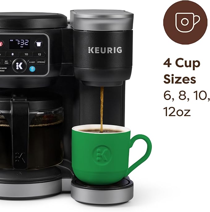 Keurig K-Duo Hot & Iced Single Serve & Carafe Coffee Maker, MultiStream Technology, 72oz Reservoir (Gen 2) | MultiStream Technology, Reservoir (Gen 2) - Image 3