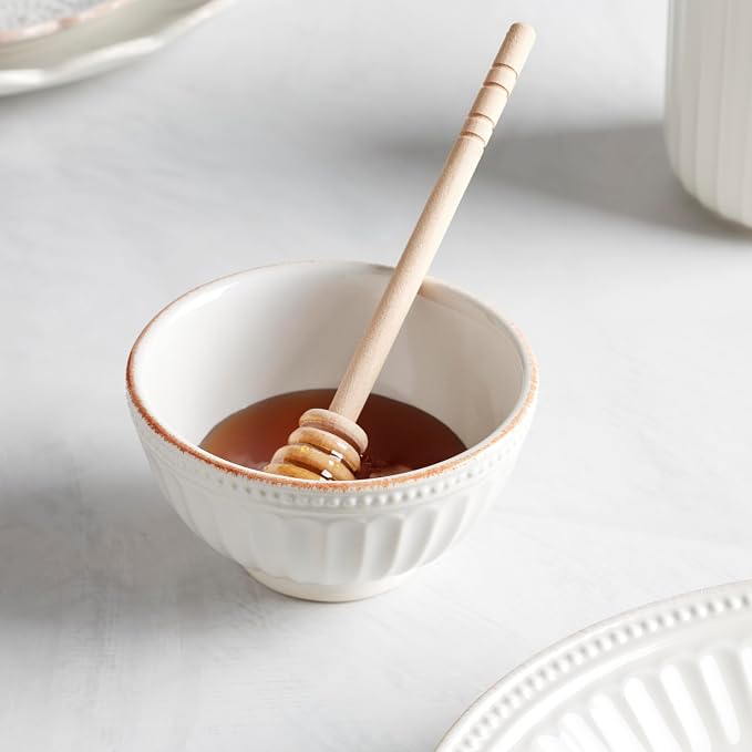 Lenox 895719 French Perle Groove All-Purpose Bowls, Set Of 4 White - Image 3