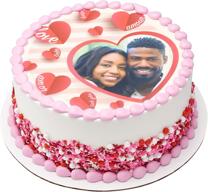 DecoPac Valentine Fusion Mix Sprinkles, 27oz, Pink, Red White Candy Sprinkles in Handheld Container, Edible Decorations For Celebration Cakes, Cupcakes, Cookies and Donuts - Image 5