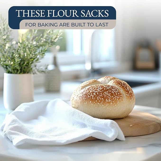 LANE LINEN Kitchen Towels and Dishcloths Sets - 20Pc Kitchen Towel Set, 350 Degree Heat Resistant Oven Mitts & Pot Holder, Reusable Absorbent Dish Cloths for Washing Dishes - Aqua - Image 3