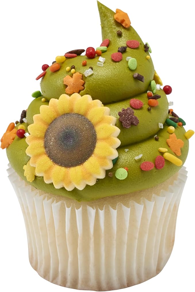 DecoPac Autumn Fusion Mix Sprinkles, 26oz, Shaped Candy Sprinkles in Handheld Container, Edible Decorations For Celebration Cakes, Cupcakes, Cookies and Donuts - Image 7