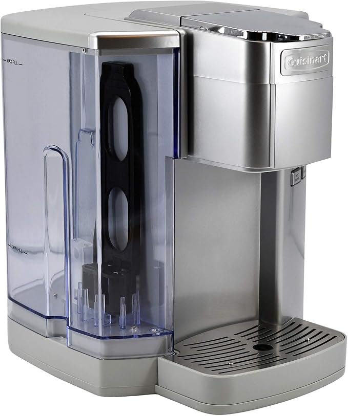 Cuisinart Coffee Maker, Single Serve 72-Ounce Reservoir Coffee Machine, Programmable Brewing & Hot Water Dispenser, Stainless Steel, Cool Grey - Image 4