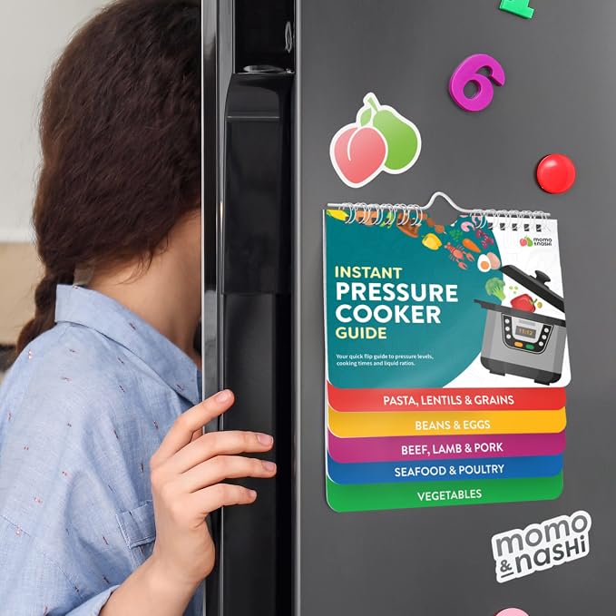 Instant Pot Magnetic Cheat Sheet Magnet - Instant Pot Accessories - Cookbooks Pressure Cooker Cooking Guide - Instapot Booklet - Instantpot Cooking - Kitchen Gifts for Women - Kitchen Gadgets - Image 6