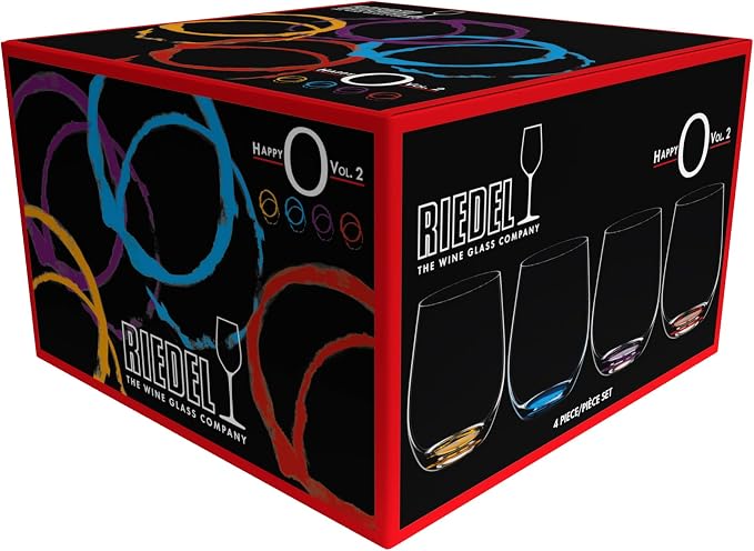 Riedel The O Wine Tumbler Happy O, Set of 4 - Image 9
