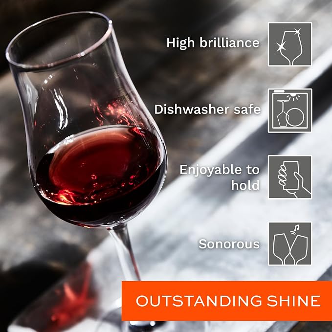 Stölzle Lausitz Set of 6 Brandy Glasses (CLASSIC). Dishwasher Safe Liqueur Glasses (6.25 Fl oz). Durable Bourbon Snifter Glass - Genuine Stölzle Glassware - Image 4
