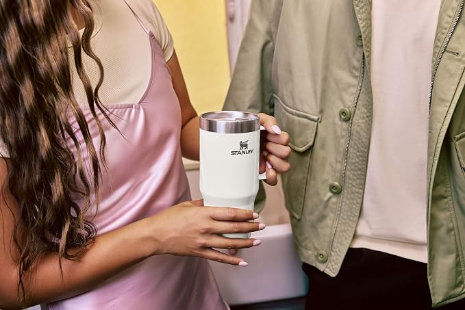 STANLEY The Everyday Suburban Mug | 30 oz | Drink Through Lid | Cup for Coffee, Tea and Drinks | Insulated Stainless Steel Coffee Mug | BPA-Free | Frost - Image 7