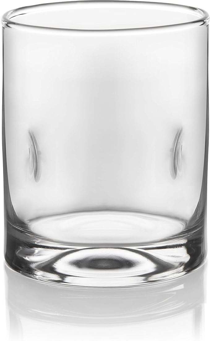 Libbey Impressions 16-Piece Tumbler and Rocks Clear Drinking Glasses, 8 16.7oz & 8 12oz Double Old-Fashioned Glass Drinking Cups Set - Image 4