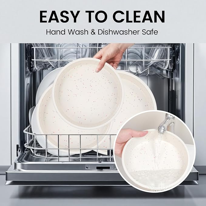 Vinino 10 Inch Round Cake Pan with Stainless Steel Frame | Perfect for Cheesecake, Layer Cakes & Desserts, Food Grade Silicone, Nonstick Surface, Easy Release and Cleanup - Image 9