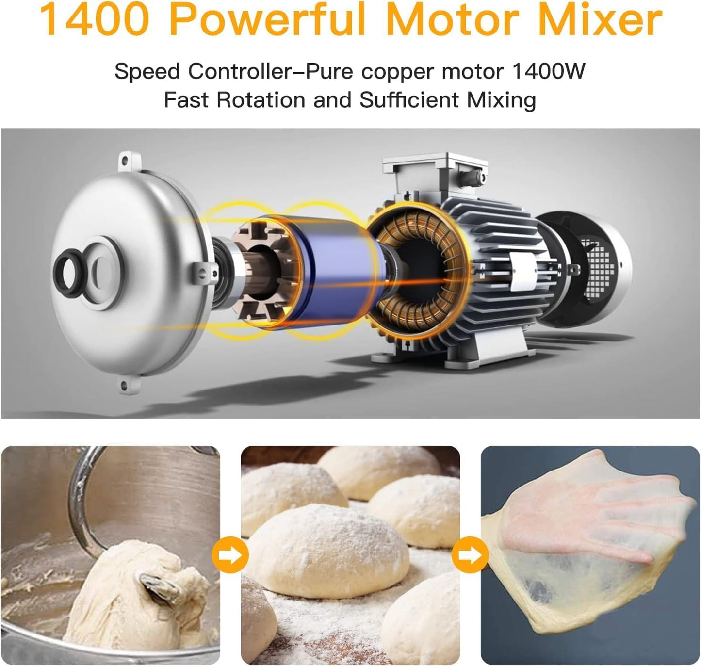 7.5QT 10-Speed Stand Mixer