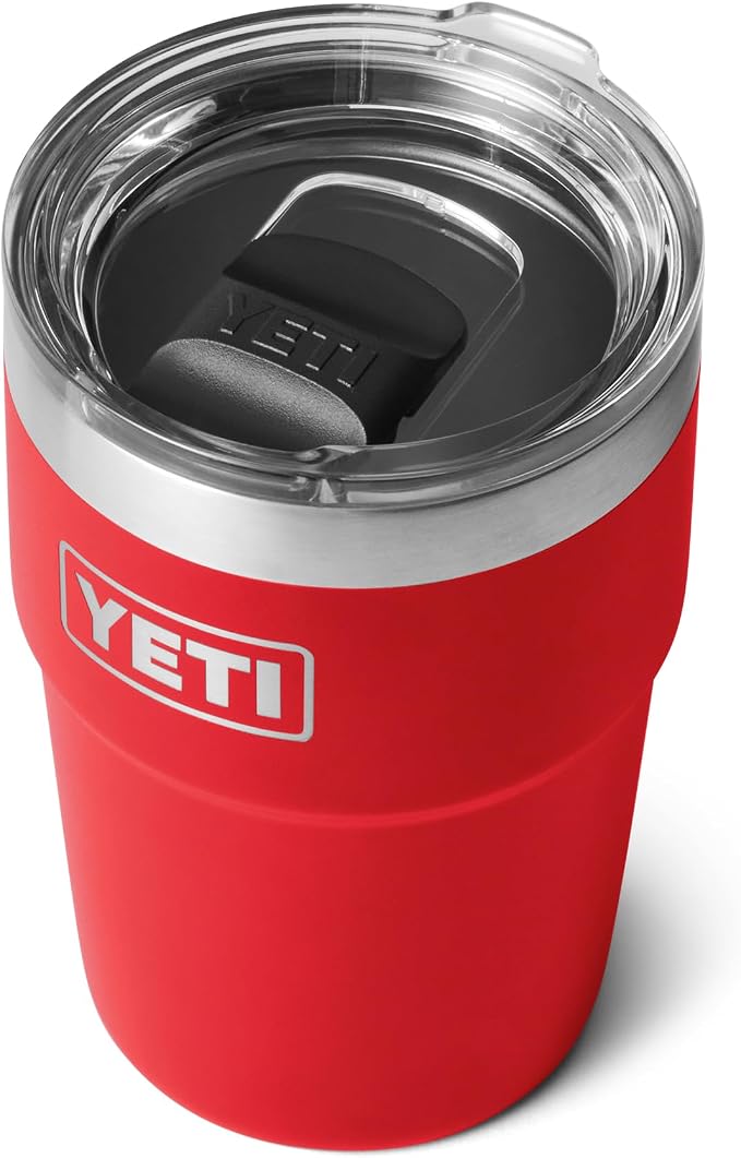 YETI Rambler 16 oz Stackable Tumbler, Vacuum Insulated, Stainless Steel with MagSlider Lid | Stackable - Image 3