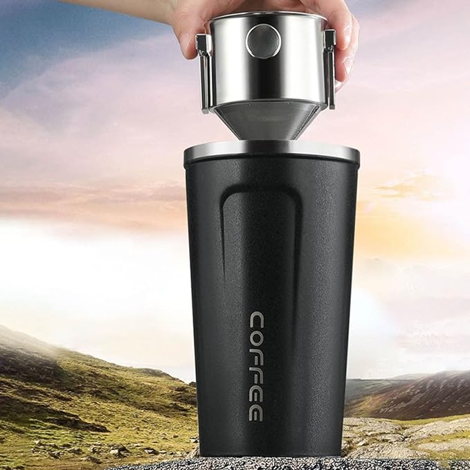 Paperless-Coffee Filter Cone -Dripper For Home-Travelling And Camping Reusable Filter Coffee-dripper Stainless Steel