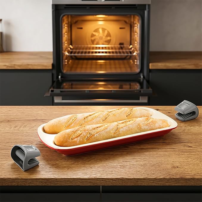 Tescoma Delicia 622218 Ceramic Baking Mould for Baguettes, Includes Recipe Booklet, Dishwasher Safe - Image 5
