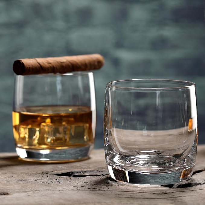 Whiskey Glasses Set of 6, Premium Crystal Bourbon Glass, 12.5 oz Drinking Glasses for Scotch, Cocktail, Whisky and Juice, Transparent Rocks Glasses, Dishwasher Safe Glassware, Gifts for Christmas - Image 6