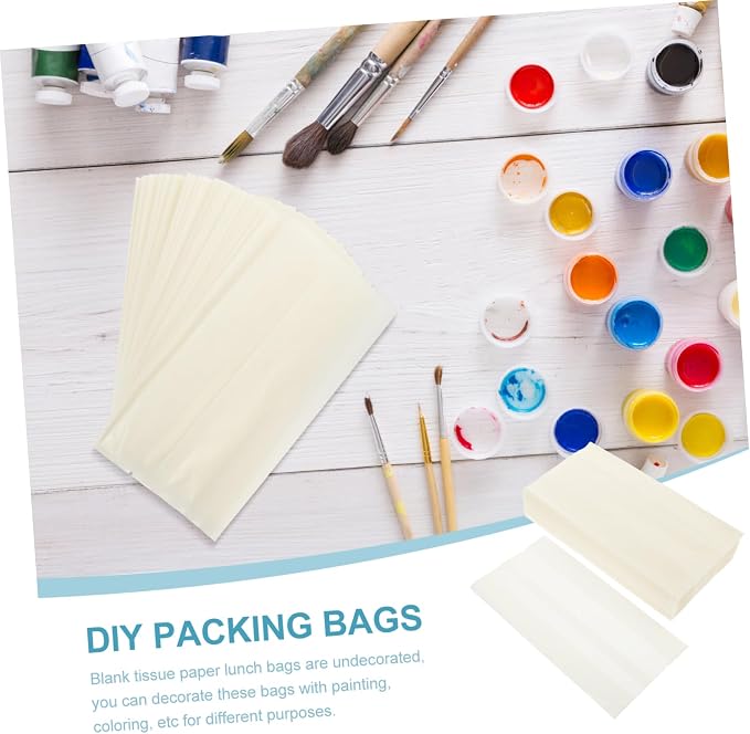 100pcs Food-grade Tissue Paper Pastry Storage Bags with Seal Bakery Bread and Snacks Cake Shops and Homemade Treats - Image 6