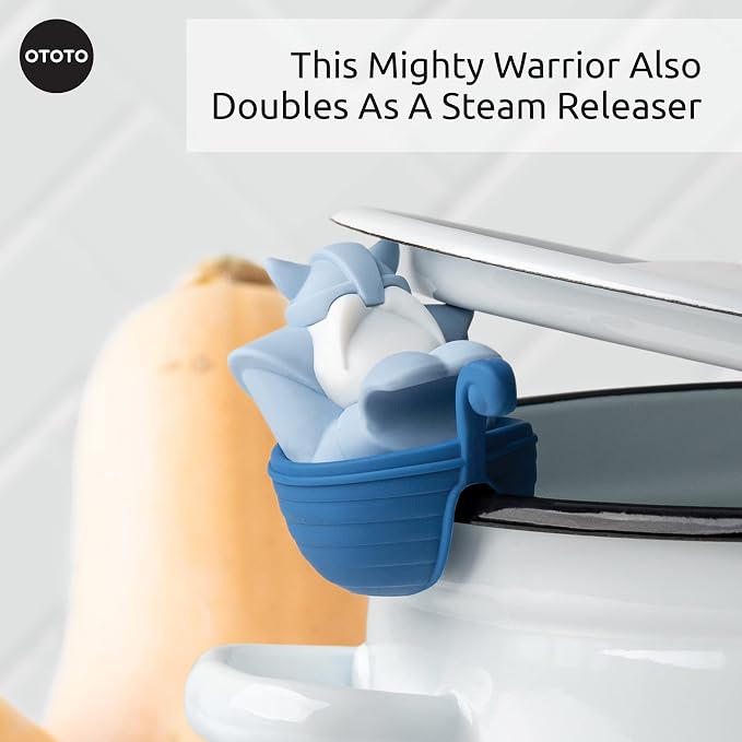 New!!! Bjorn Viking Spoon Holder by OTOTO - Spoon Rest for Stove Top, Kitchen Utensil Holder, Silicone Spoon Rest - Small Kitchen Gadgets, Fun Kitchen Gadgets - Image 5