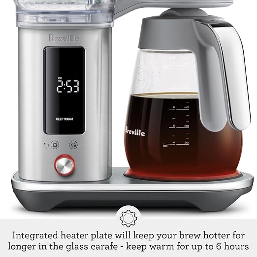 Breville BDC415OLT Luxe Brewer Glass Carafe, Olive Tapenade | Brew delicious hot coffee and cold brew with intuitive drip coffee machine with customizable settings | 60 fl oz capacity - Image 7