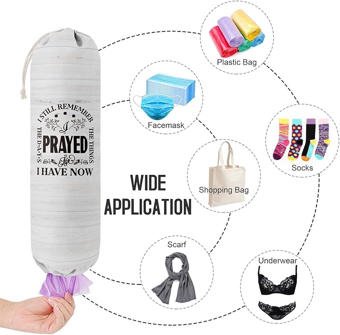 Funny Grocery Bags Holder Organizer, Wall Mount Plastic Bags Storage Container Dispenser, Gift For Family And Friends - Image 4