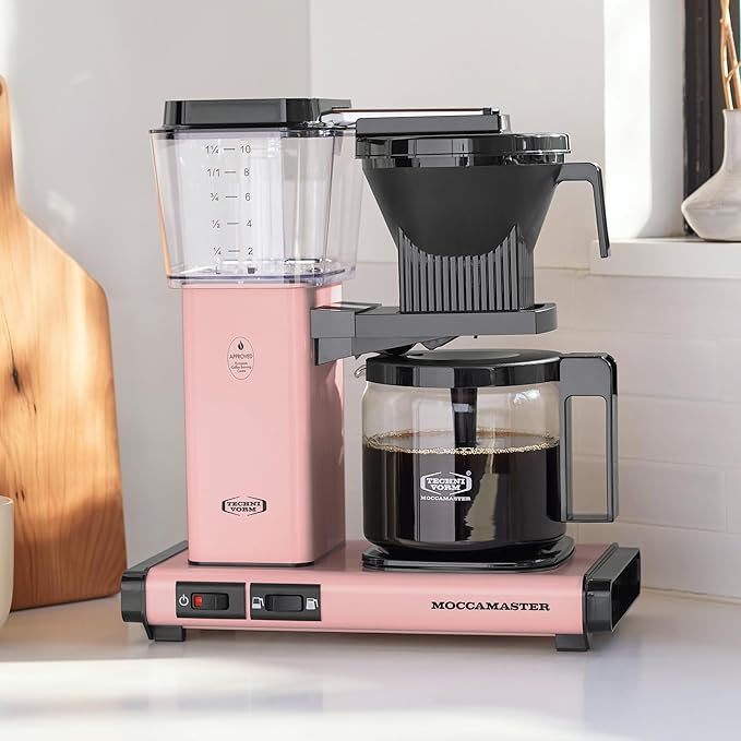 Technivorm Moccamaster 53939 KBGV 10-Cup Coffee Maker Pink, 40 Ounce, 1.25l - Image 2