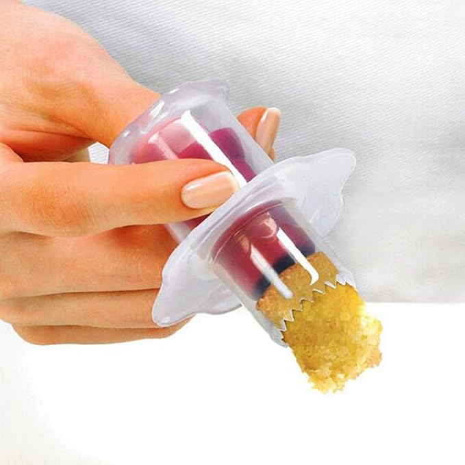 2pcs Cupcake Tools Muffin Cake Pastry Model Plunger Cutter Decorating Plastic Cake Digging Holes Device Filling - Cupcake Hole Punch - Image 6