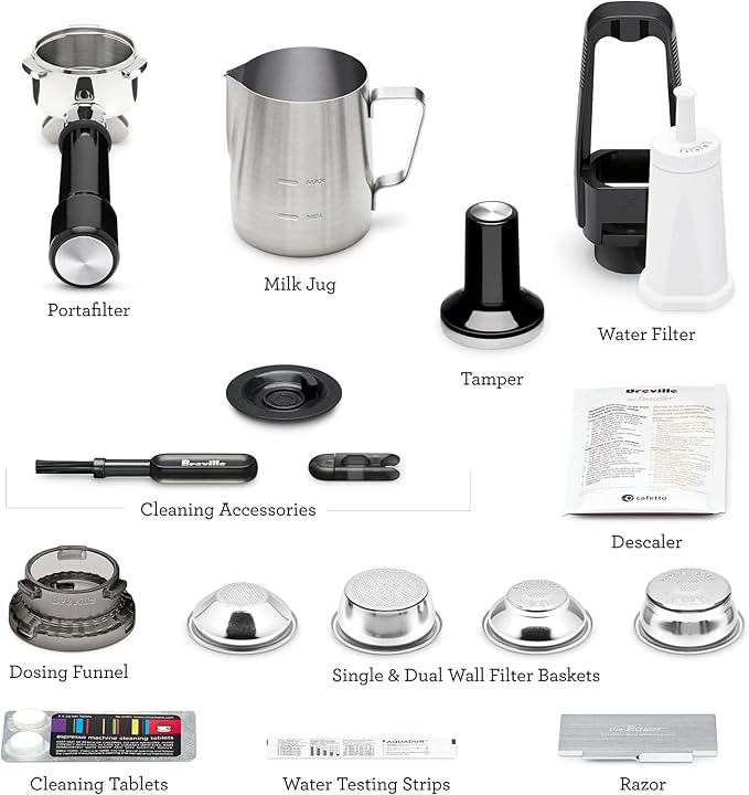 Breville BES880BSS Barista Touch Espresso Machine, Brushed Stainless Steel | Pull barista-quality espresso shots, lattes and cappuccinos at home with semi-automatic coffee maker with built-in grinder - Image 8