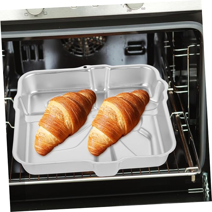 STOBAZA Box Shape Cake Baking Pan Aluminum Alloy Mold Reusable for Cakes Pies Bread to Store Bakery Tools Kitchen Accessories - Image 9