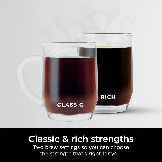 Ninja Fresh Brew Coffee Maker, 12 Cup Glass Carafe, Stainless Steel, CE251 - Image 2