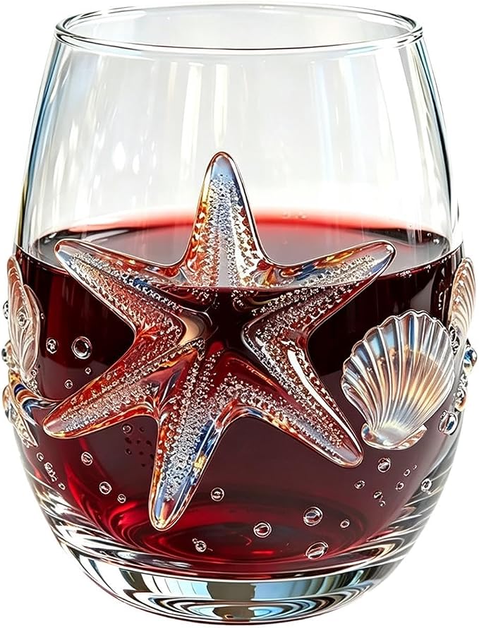 Icon Drinking Glasses 100ml – Handcrafted Stemless Wine Glassware | | Mini Decorative Juice & Cocktail Tumbler For Home Kitchen, Bar & Picnic; Cute Stemless Glass Set For Parties & Holidays by Unknown