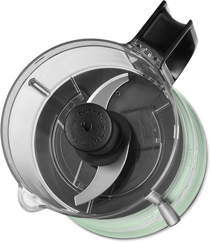 KitchenAid 3.5 Cup Food Chopper KFC3516PT, Pistachio | Dishwasher-safe Work Bowl, Stainless Steel Multi-Purpose Blade, 2 Speeds Plus Pulse, Easy Cord Wrap - Image 3
