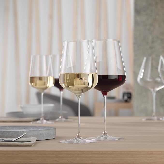 Spiegelau Definition Bordeaux Wine Glasses, Crystal Clear Drinking Glasses for Red Wine, Elegant Stemmed Glassware, Home Bar, Dinner Party, Wedding Gifts, Hosting Essentials, 26 oz, Set of 4 - Image 9