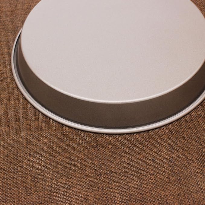 Healifty Inch Nonstick Carbon Steel Baking Pan for Bread and Cake High Temperature Resistance and Easy to Clean Surface, round Shape for Restaurant and Home Use - Image 4