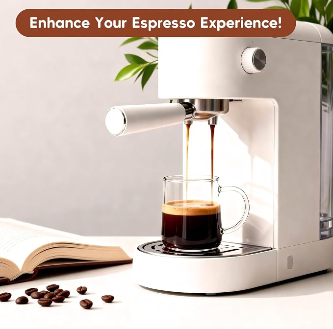 Glass Espresso Cups Set of 2, 5.4 oz Clear Espresso Shots Cup with Handle, Small Coffee Cups Glasses Mugs, Demitasse Cups, Cappuccino Cup, Suit for Espresso Machine, Microwave Dishwasher Safe - Image 4