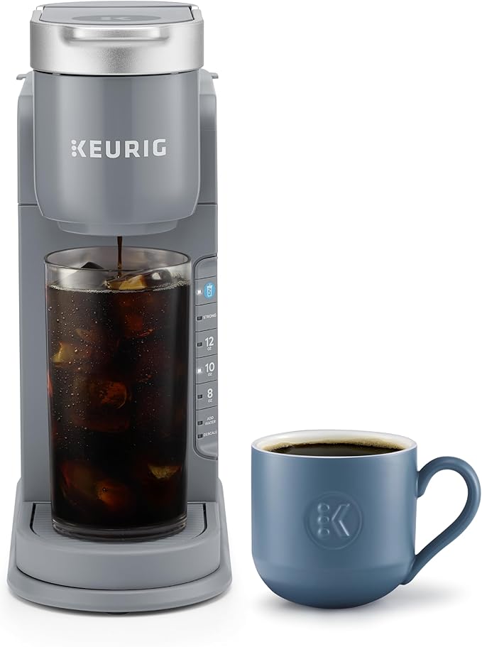 K-Iced Single Serve Coffee Maker - Grey by Keurig