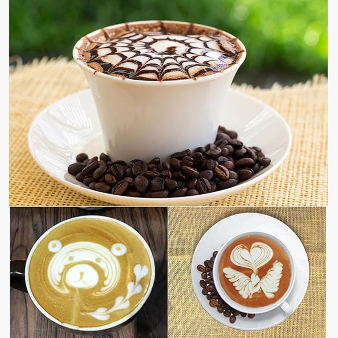 Latte Art Pen Coffee Needle Solid Wood Hook Needle Milk Foam Handle Coffee Flower Needle Drawing Cup Coffeeware