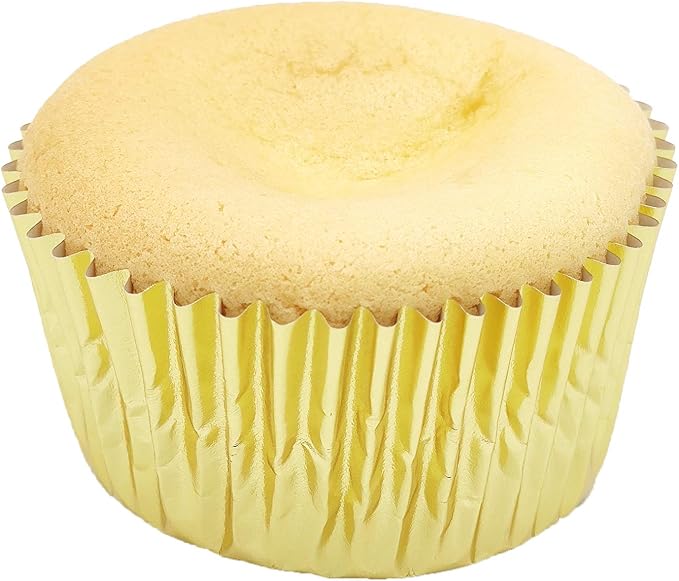Standard Gold Foil Cupcake Liners Muffin Baking Cups for Party and More, 100-Count - Image 6