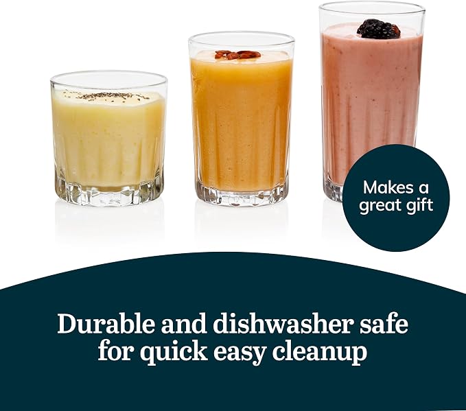 Libbey Brockton Tumbler, Juice and Glasses Drinking Set, Clear, Classic Cut Glass Cups Set of 24, Elegant Dishwasher Safe Barware Glasses for Everyday Use - Image 5