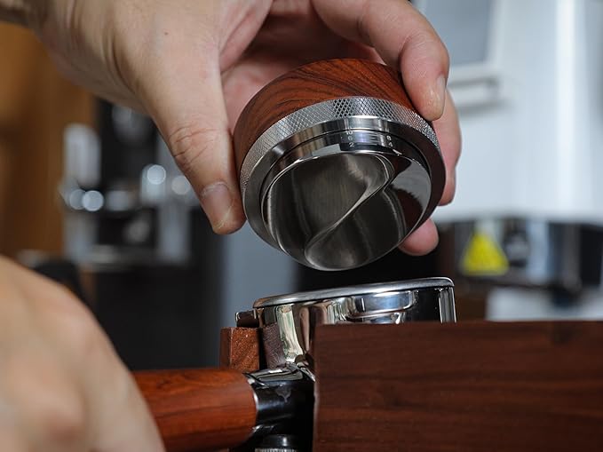 Espresso Tools Tamper Set WDT Espresso Tool, 54mm Espresso Tamper, 54mm Distribution Tool and Espresso Tamping Station - Perfect Espresso Accessories for Breville Machines