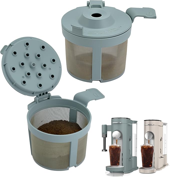 Coffee Basket Coffee Filter Accessories for Ninja PB051 & PB041, Green, 2pack