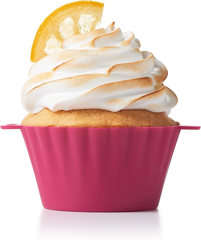 OXO Good Grips Silicone Baking Cups, Pack of 12, Reusable, BPA-Free, Dishwasher Safe, Non-Stick, Food Grade, Cupcake Cups, Muffin Cups, Cupcake Liners, Muffin Liners - Image 13