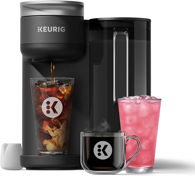 Keurig K-Brew+Chill Iced or Hot Single-Serve K-Cup Coffee Maker with MultiStream and QuickChill Technology, 70oz. Removable Reservoir by Keurig
