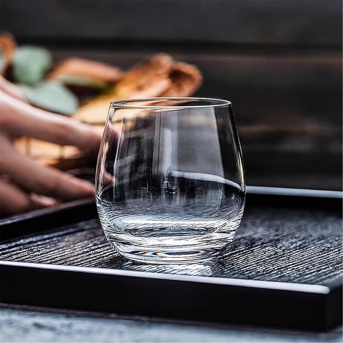 drinking glassware Clear Lead-free Glasses, Stemless Drinking(Large) - Image 5