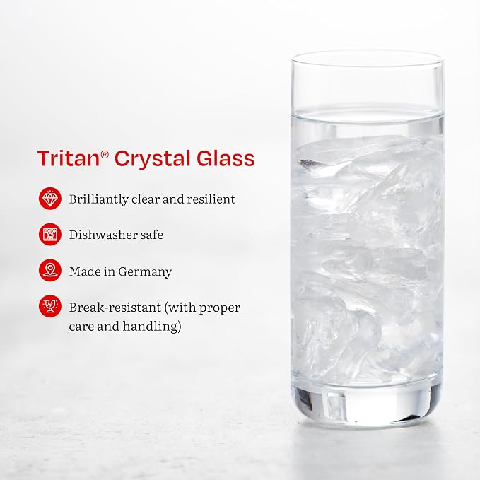 Eater x Zwiesel Fortessa Cappello Crystal Glass, 12.5 Ounce Iced Beverage (Set of 6), Clear - Image 4