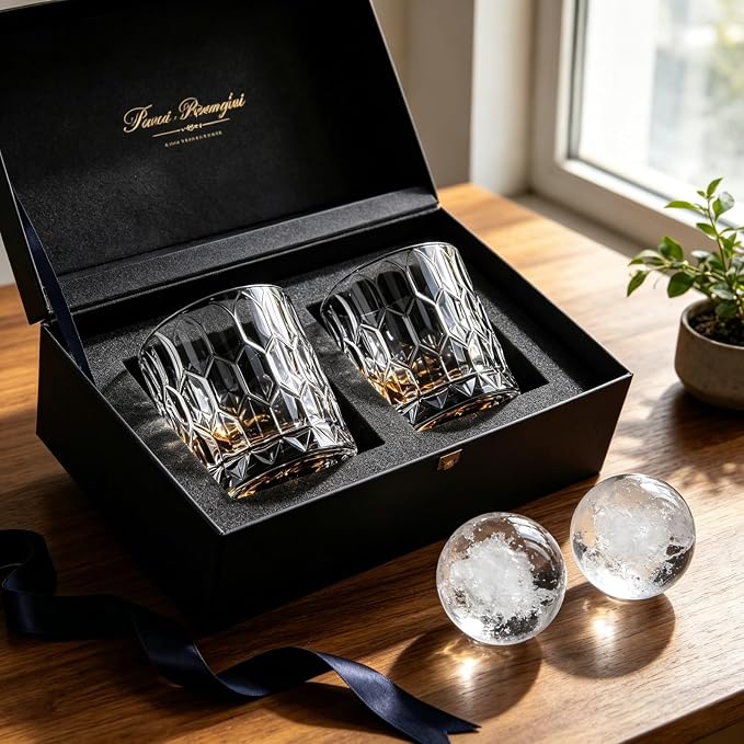 Large Whiskey Glasses 17 oz, Gifts for Men Large Crystal Old Fashioned Tumblers with Heavy Base, Unique Diamond Pattern Glassware Set for Bourbon Scotch Drinks, 500ml 1-Pcs - Image 8