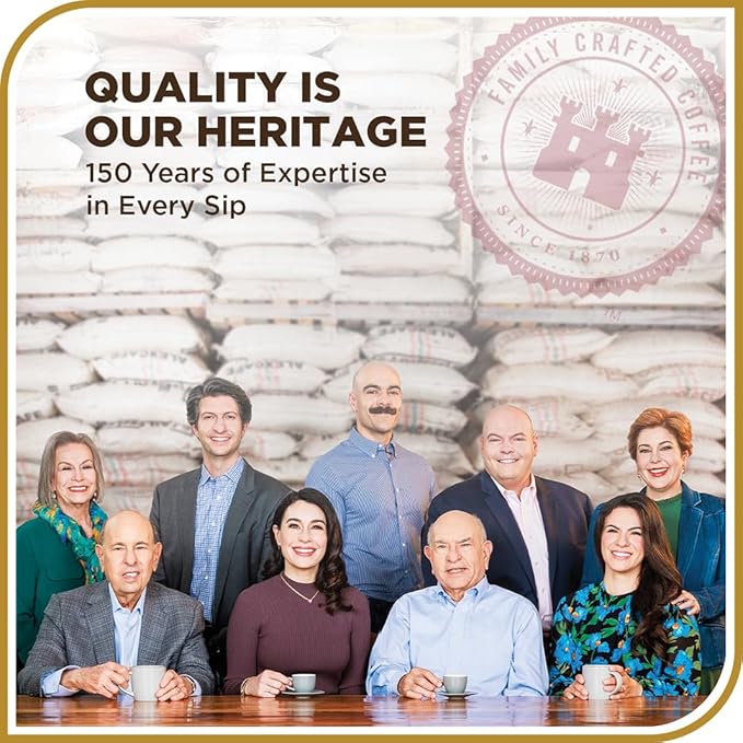 Don Francisco's Decaf Vanilla Nut Ground Coffee, Medium Roast – Flavored 100% Arabica, 12 oz Bag, Premium Coffee for Drip, Pour Over & French Press