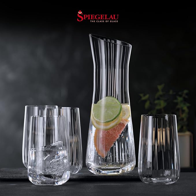 Spiegelau Lifestyle Longdrink Tumblers, Set of 4, European-Made Lead-Free Crystal, Modern Highball Glasses, Dishwasher Safe, Professional Quality Cocktail Glass Gift Set, 17 oz - Image 5