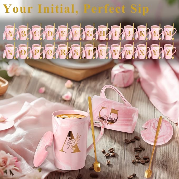 Personalized Ceramic Coffee Mug with Lid Tea Cup Gift Auntie Titi Son Girlfriend Brother Work Police Wife Bachelorette College Students Cowgirl Soul Best Sister Ever Work Young Adult Tomboy Lesbian,U - Image 2