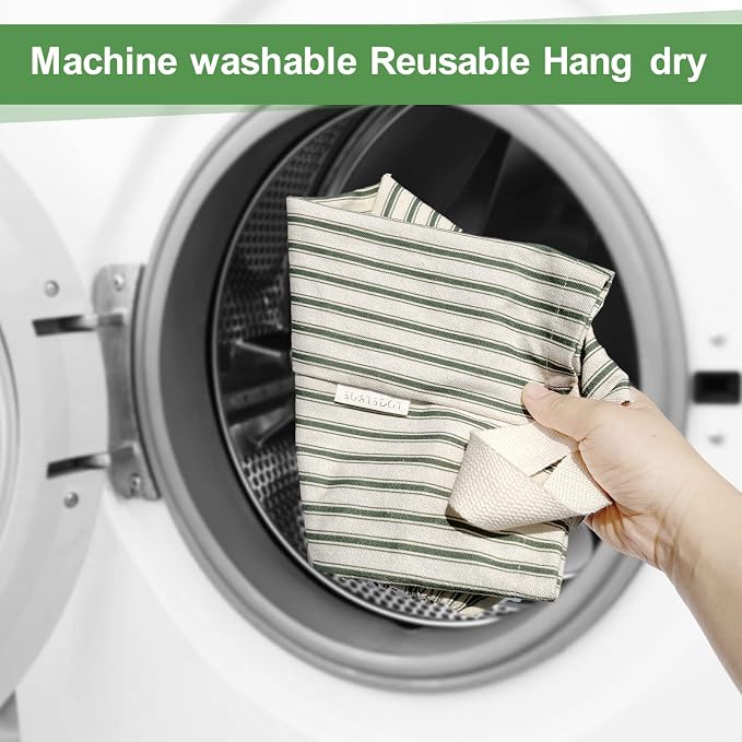 Plastic Bag Holder, Wall Mount Grocery Bag Holder, Reusable Trash Bag Organizer for Home Kitchen Pantry Decor (Green) - Image 5