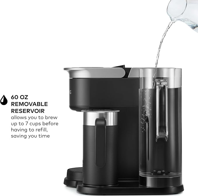 Keurig K-Café SMART Single Serve Coffee Maker with WiFi Compatibility, Latte and Cappuccino Machine with Built-In Frother, 6 Brew Sizes, Black | WiFi Compatibility, Latte, Cappuccino Machine with Built-In Frother, 6 Brew Sizes - Image 12