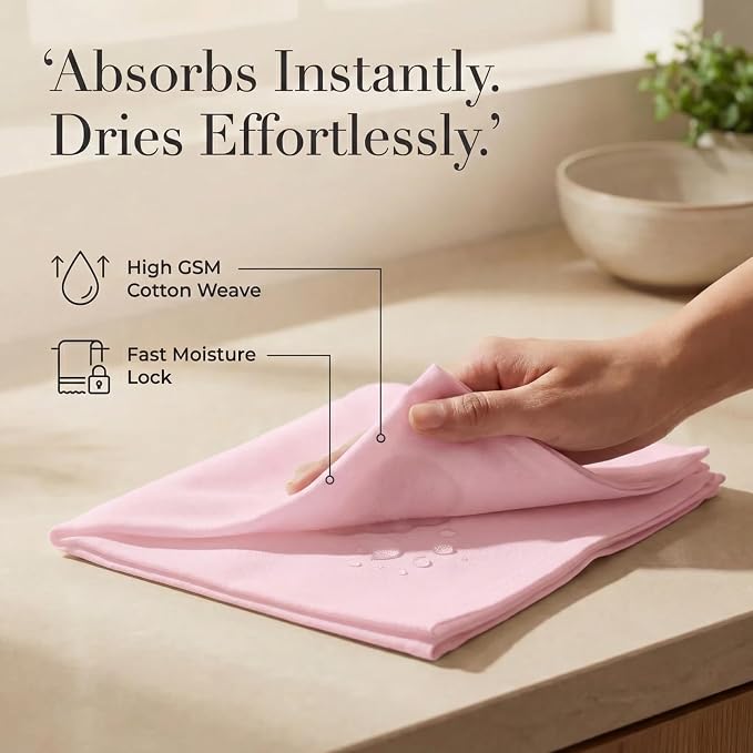 Urban Villa Cloth Napkins Cotton 20x20 (Set of 12) Pink - Image 3