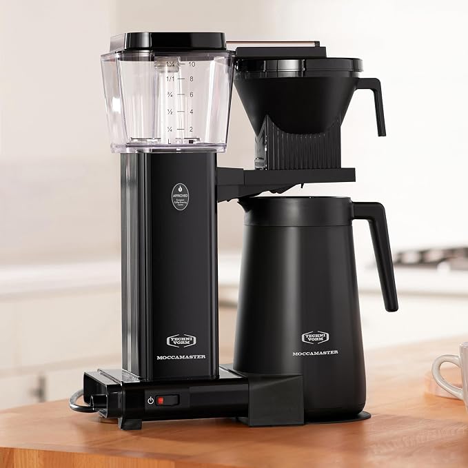 Technivorm Moccamaster 79315 KBGT thermal Carafe 10-Cup Coffee Maker 40 Ounce, Midnight 1.25l - Image 5