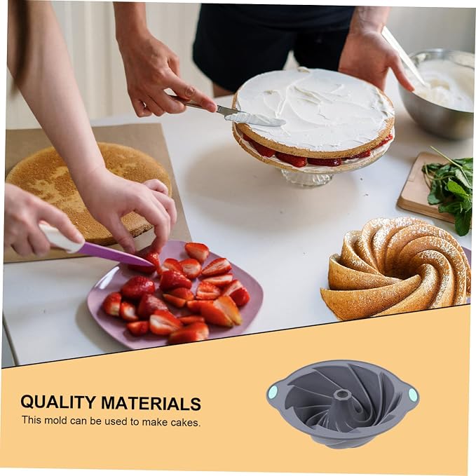 1pc Silicone Baking for Oven Cake Pan for Baking Non-stick Silicone Cake Tool - Image 2